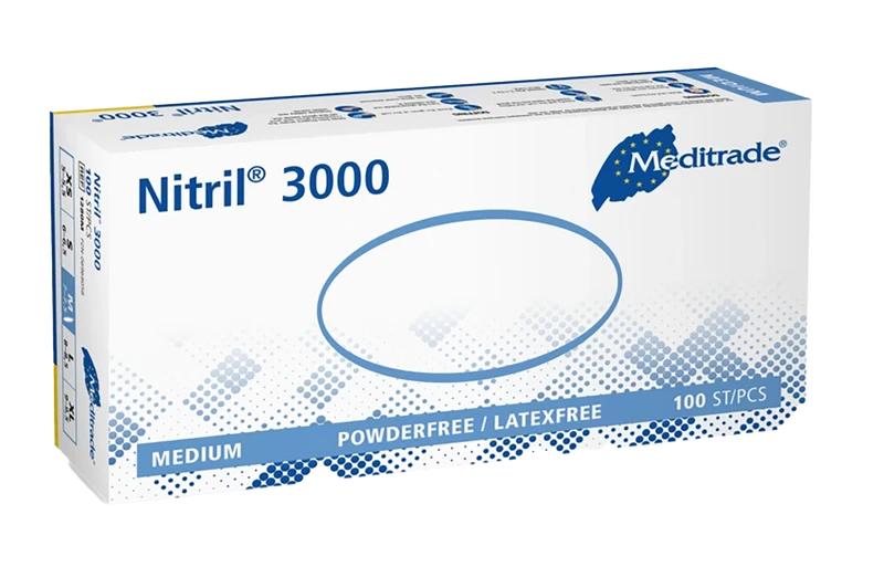 Meditrade Nitril® 3000 XS-XL 100 Stück/Box