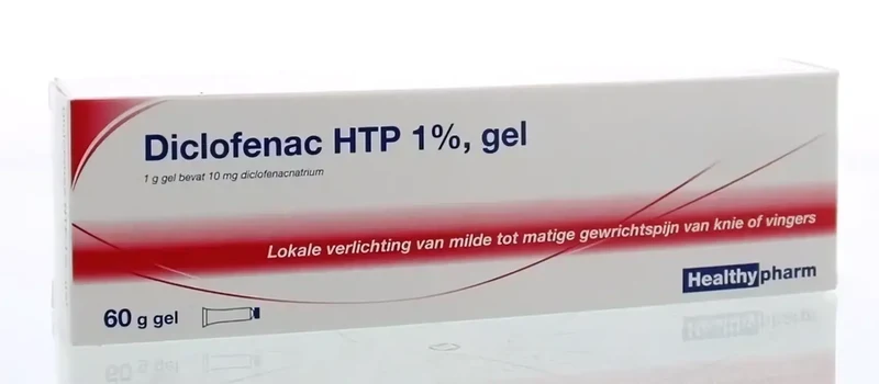 Healthypharm Diclofenac HTP 1% gel - 60g