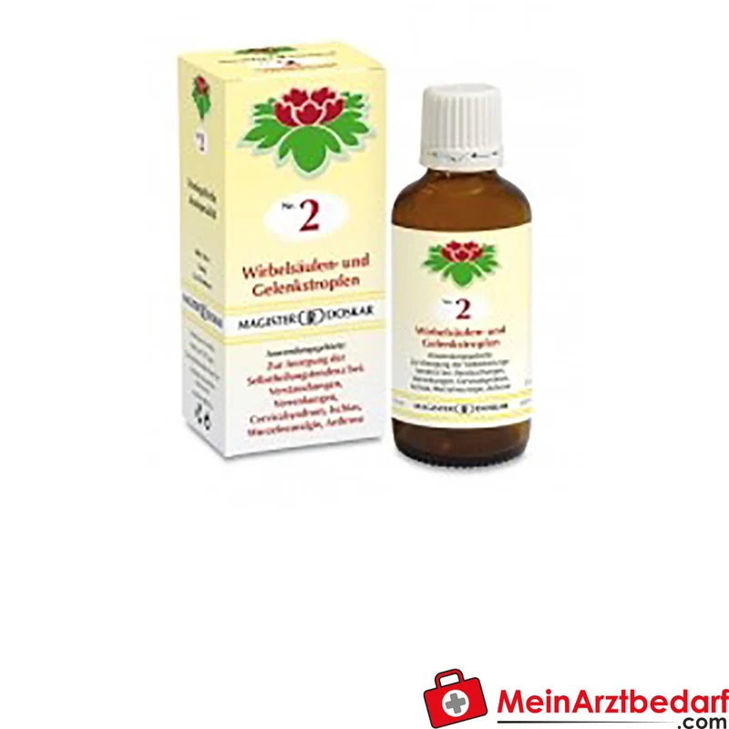 Doskar Nr.2 Wirbelsäulen- & Gelenkstropfen 50 ml homöopathisches Arzneimittel