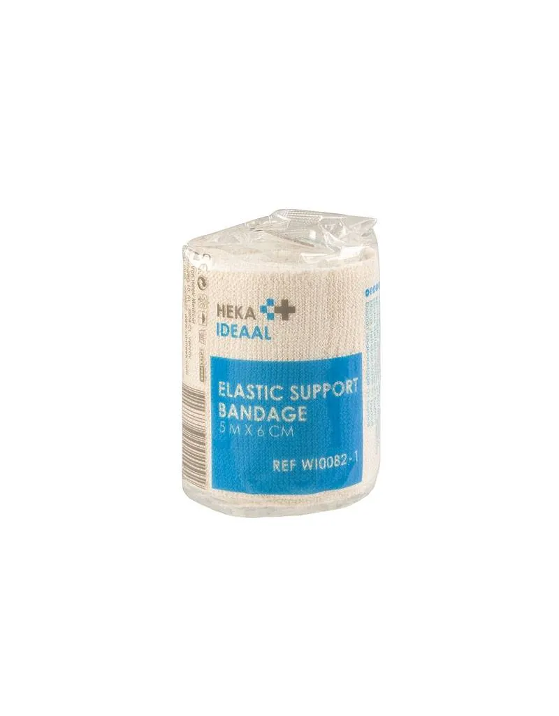 HEKA Ideaal Stevig Rekbare Steunzwachtel 5 m x 6 cm – Niet-Steriel