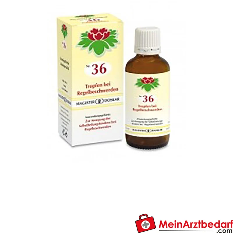 Doskar Nr. 36 Tropfen 50 ml Homöopathisches Arzneimittel bei Regelbeschwerden