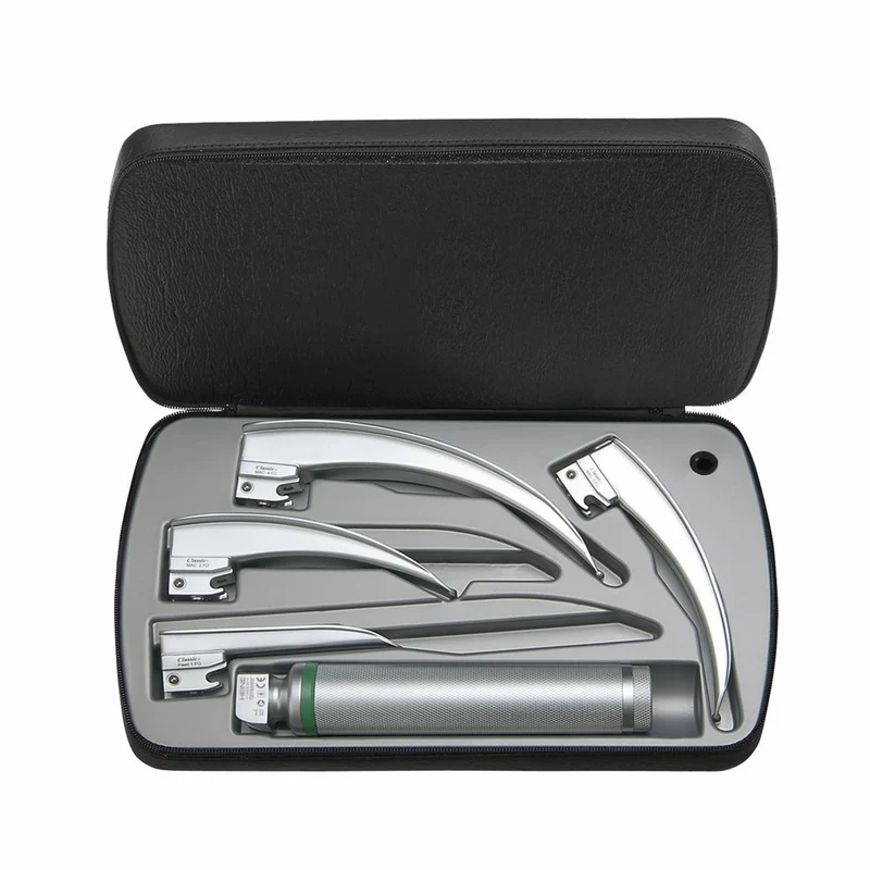 HEINE Classic+ Laryngoscoop Set LED MAC F.O. – Maat 1, 2, 3 en 4