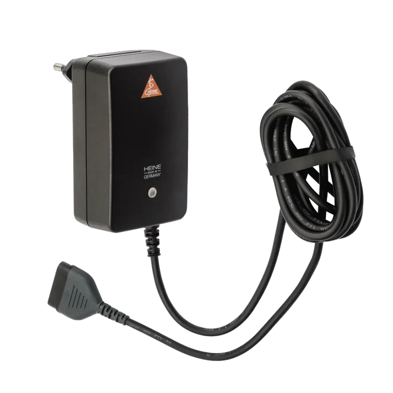 HEINE ML4 LED Voorhoofdlamp met Professionele L-Hoofdband, mPack & Plug-in Transformator (Set)