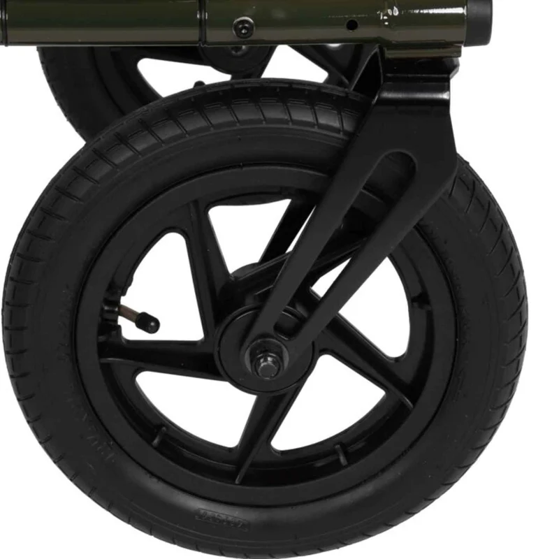 Drive Medical Torro Outdoor-Rollator – Tannengrün, PU- oder Luftbereifung, geländetauglich