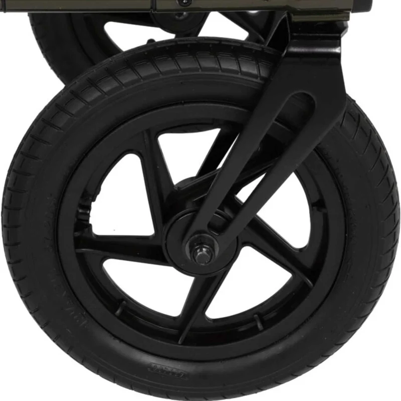 Drive Medical Torro Outdoor-Rollator – Tannengrün, PU- oder Luftbereifung, geländetauglich