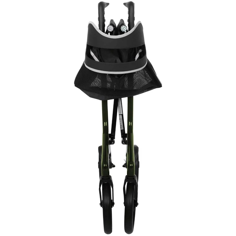 Drive Medical AeroWalk™ Carbon Rollator – Racing Grün, Ultraleicht (4,6 kg), Faltbar & Stabil (HMV: 10.50.04.1281)
