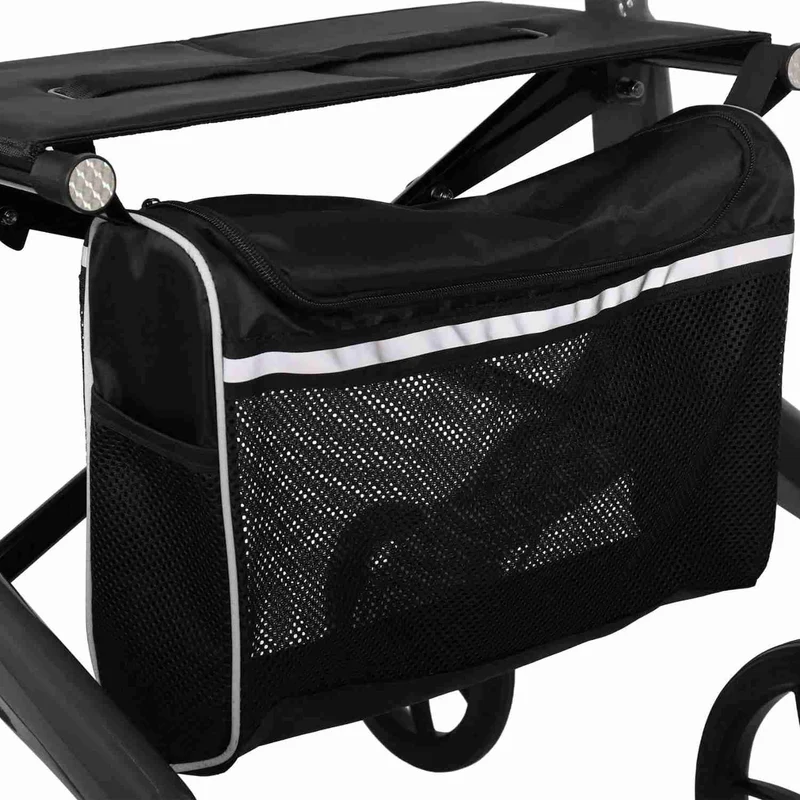 Drive Medical AeroWalk™ Carbon Rollator – Graphit Grau, Ultraleicht (4,6 kg), Faltbar & Stabil (HMV: 10.50.04.1281)