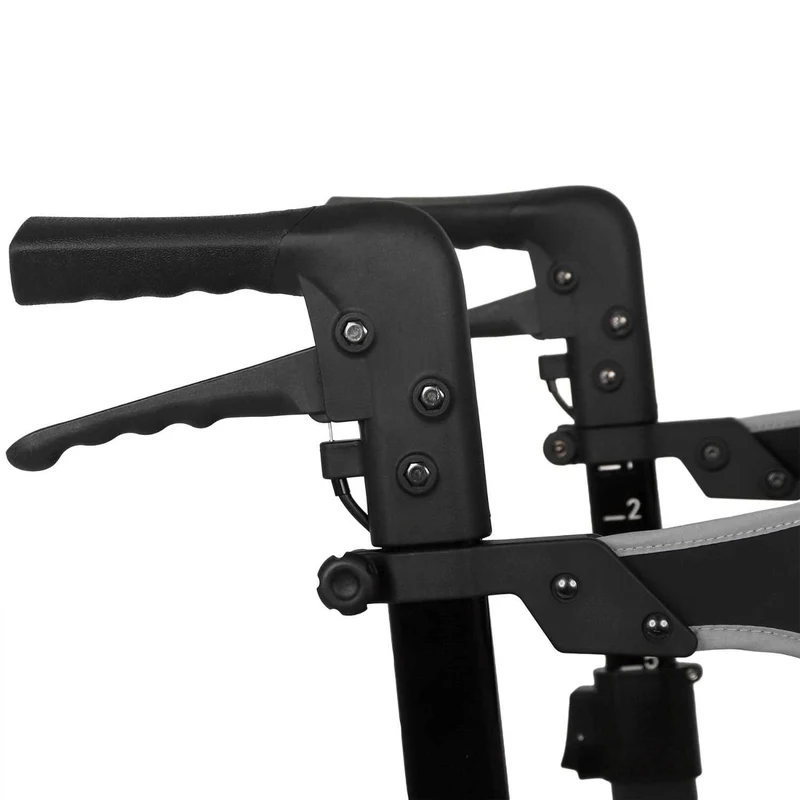 Drive Medical AeroWalk™ Carbon Rollator – Graphit Grau, Ultraleicht (4,6 kg), Faltbar & Stabil (HMV: 10.50.04.1281)