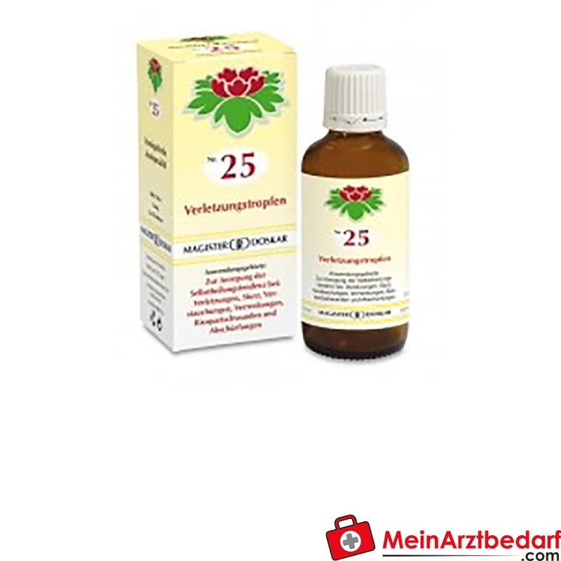 Doskar Nr.25 Verletzungstropfen homöopathisches Arzneimittel 50 ml