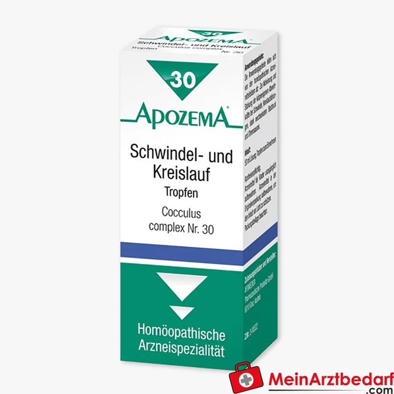 Apozema Schwindel- und Kreislauftropfen homöopathisch 50 ml