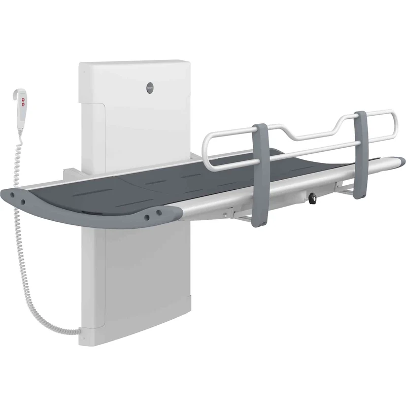 Pressalit SCT 3000 - Dusch- und Pflegeliege R8582313301 / R8582318301 - elektrisch höhenverstellbar, 1800 mm - R8582313301