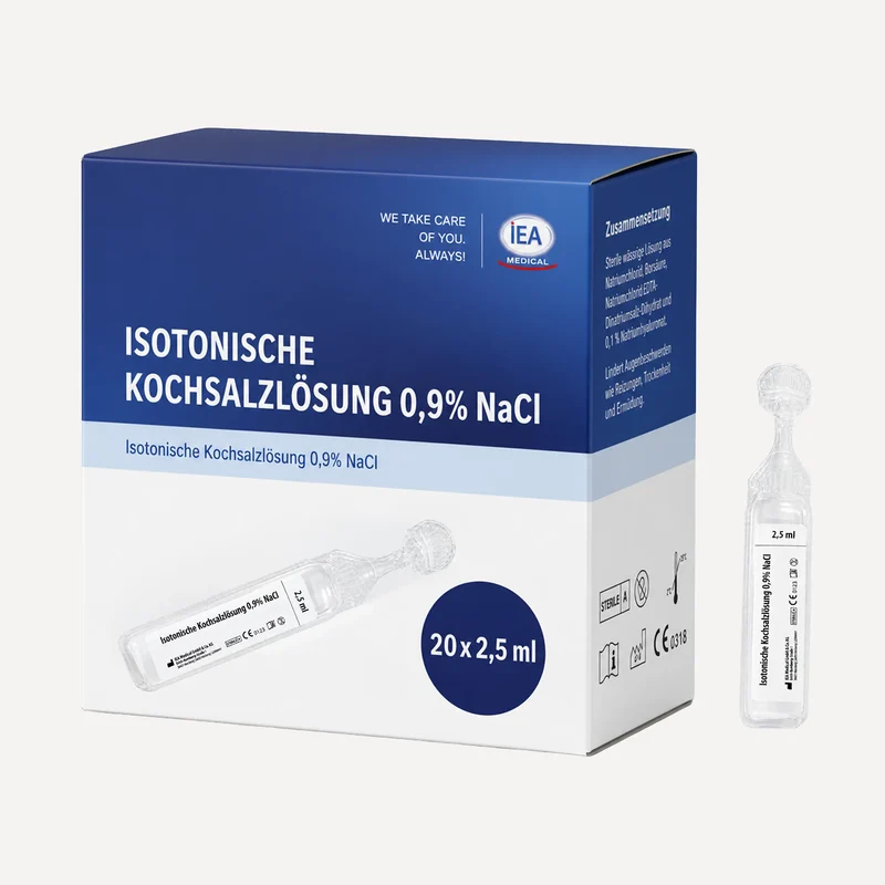 Kochsalzlösung 0,9 % - 2,5 ml zum Inhalieren