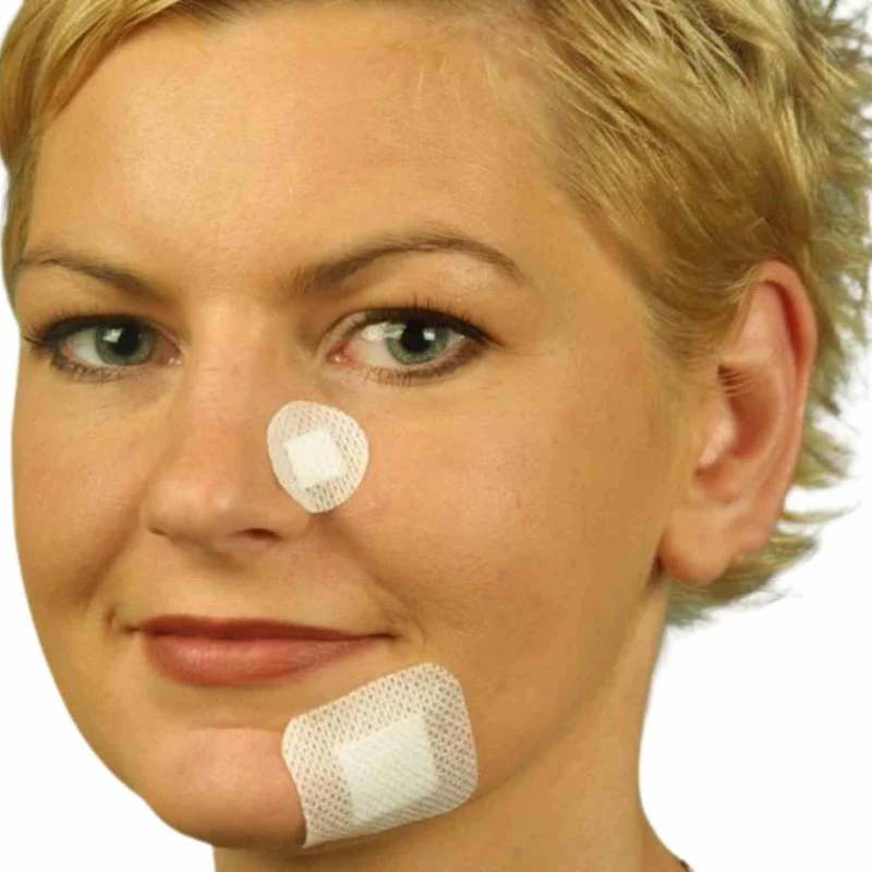 QUADRA®MED ROUND - antiseptisch & sanft schützende Wundauflage - rund, Ø 25mm, 150 Stk