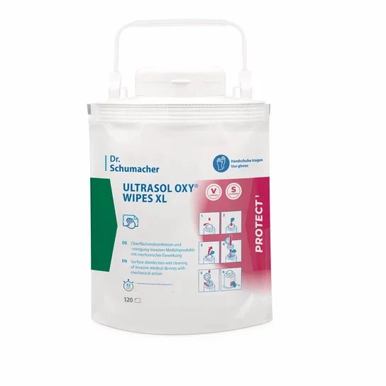 Dr. Schumacher ULTRASOL OXY WIPES XL Desinfektionstücher sporizid