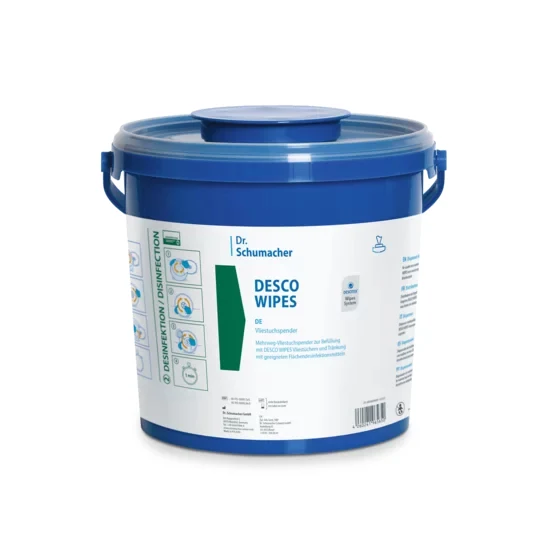 Dr. Schumacher DESCO WIPES Spendereimer leer