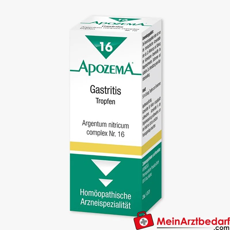 Apozema Gastritis-Tropfen homöopathisches Arzneimittel 50 ml bei Magenbeschwerden und Sodbrennen
