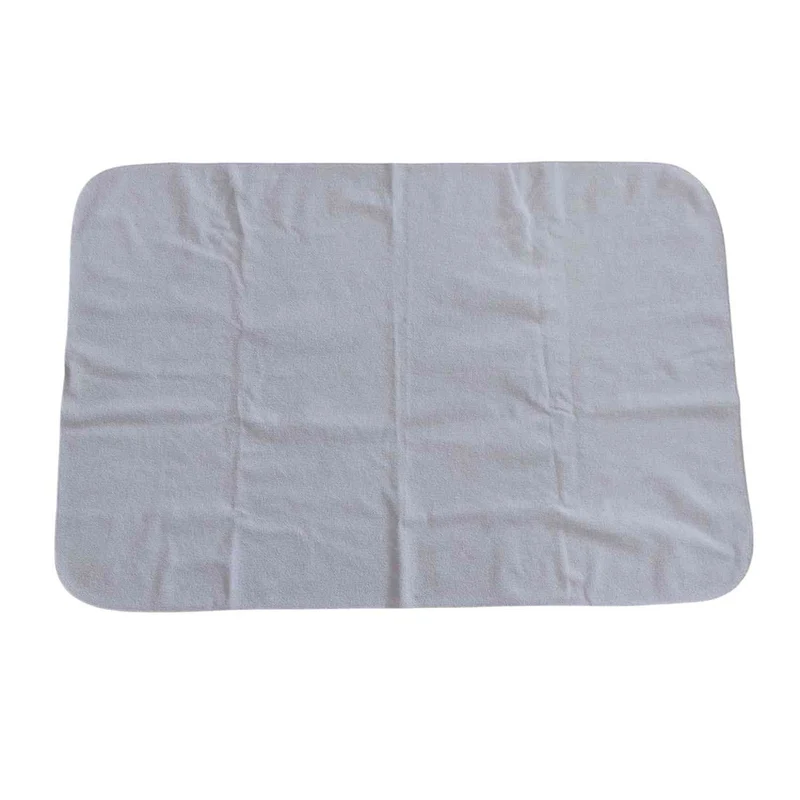 Medi-Inn Bettschutzauflage Frottee mit PU-Membran, weiß - 75x100 cm