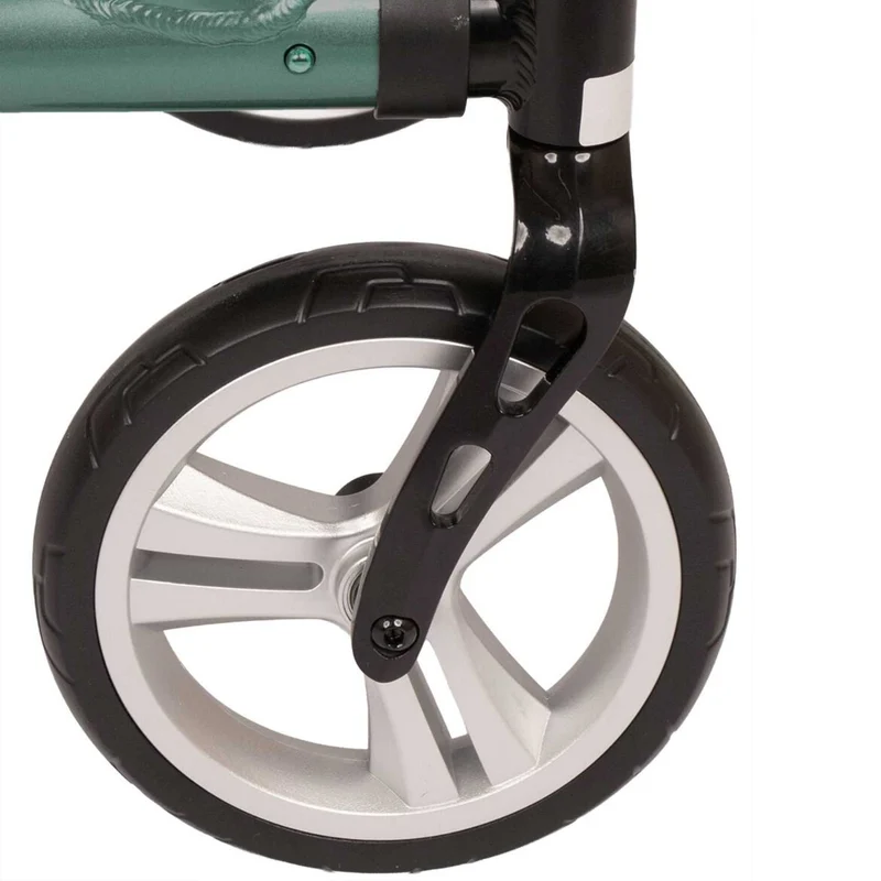 Drive Medical Leichtgewicht Rollator Nitro SL - Superleicht (nur 5,5 kg), faltbar & stabil - Spa-blau (HMV: 10.50.04.1276)