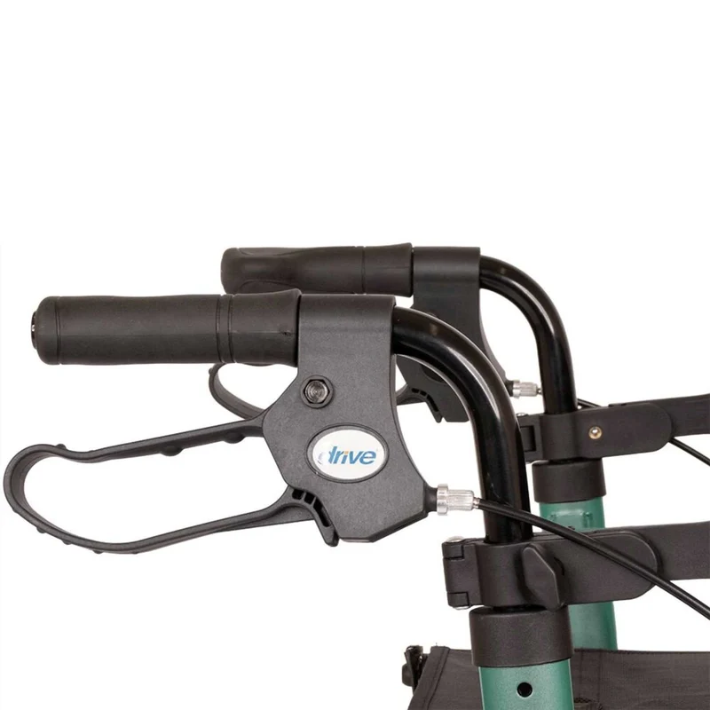 Drive Medical Leichtgewicht Rollator Nitro SL - Superleicht (nur 5,5 kg), faltbar & stabil - Spa-blau (HMV: 10.50.04.1276)