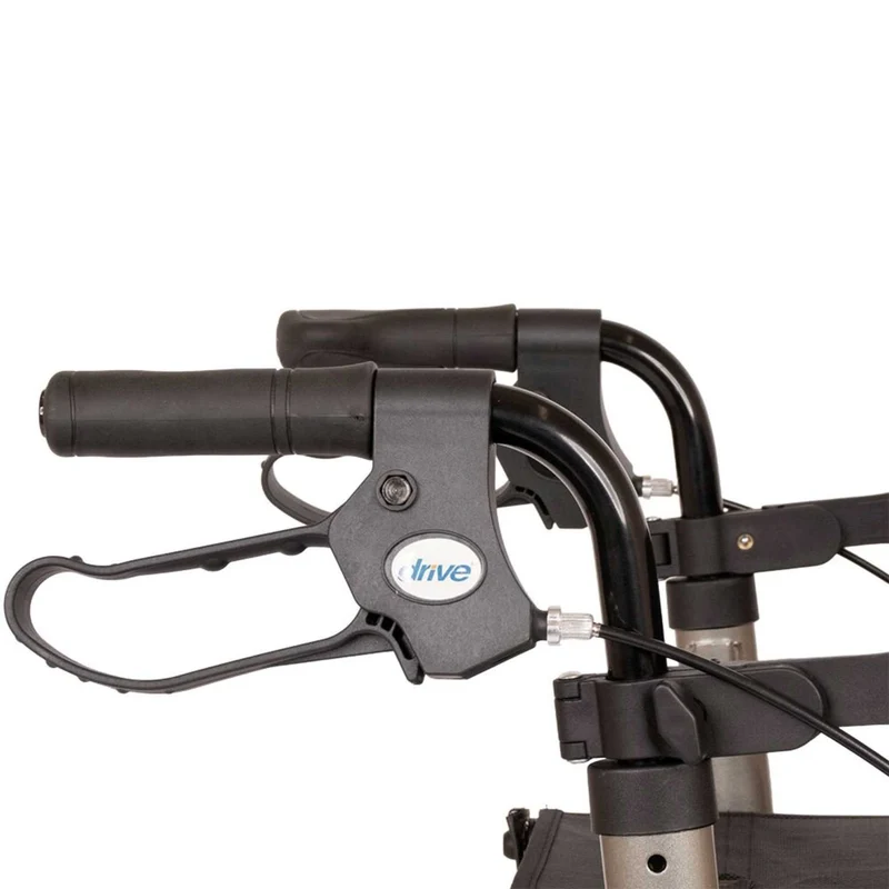 Drive Medical Leichtgewicht Rollator Nitro SL - Superleicht (nur 5,5 kg), faltbar & stabil - Daytona-grau metallic (HMV: 10.50.04.1276)