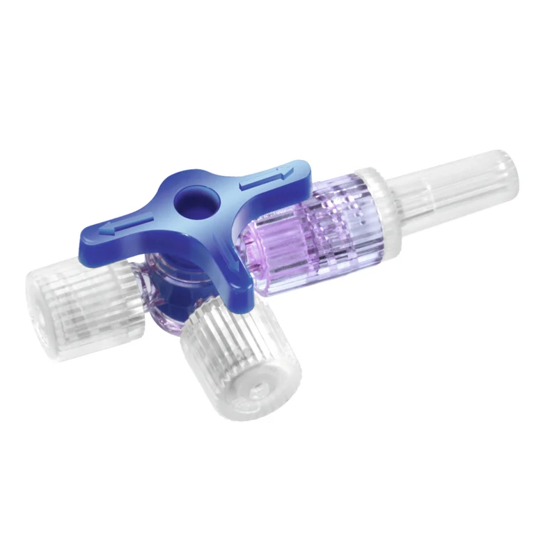 B. Braun Discofix-3 Dreiwegehahn, blau, einzeln
