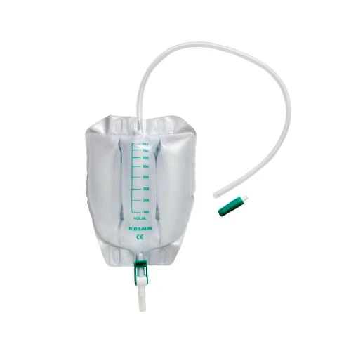 B. Braun Urimed Tribag Plus Beinbeutel 800 ml, 60 cm Schlauch, unsteril, 10 Stück