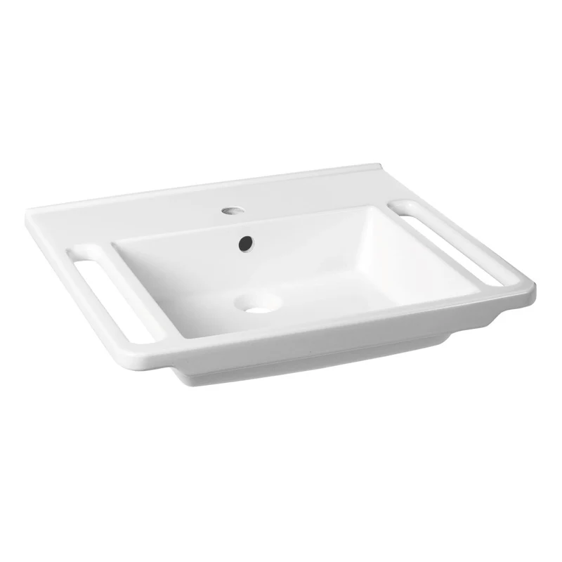 Kibomed GTM603 – unterfahrbares Waschbecken, barrierefrei für Rollstuhl & Senioren, 600x555 mm