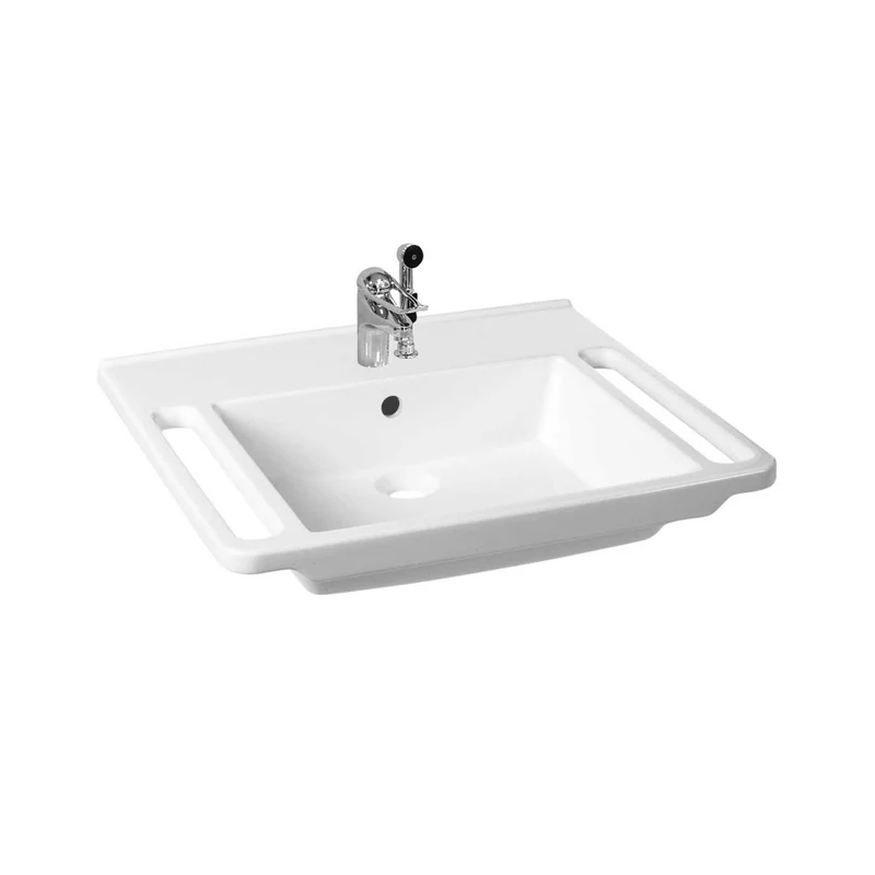 Kibomed GTM603 – unterfahrbares Waschbecken, barrierefrei für Rollstuhl & Senioren, 600x555 mm