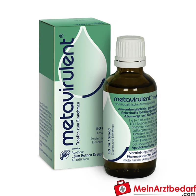 metavirulent® Tropfen 100 ml homöopathisch bei grippalem Infekt