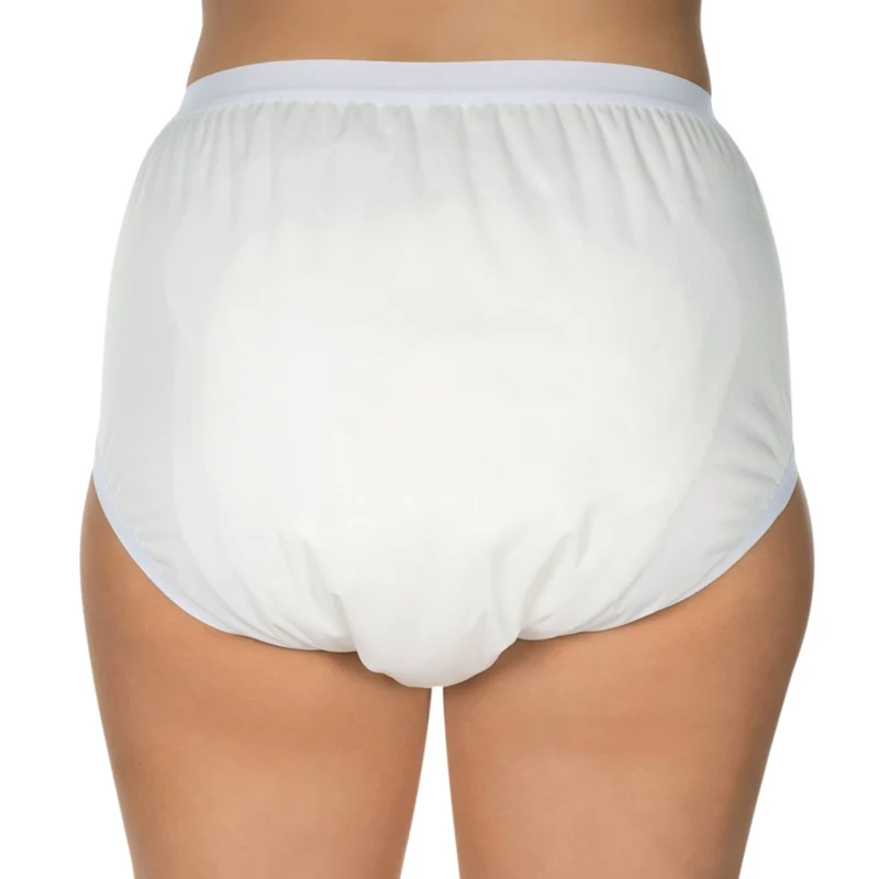 Suprima Inkontinenz-Slip 1204 001, PU-Slip Schlupfform, unisex - weiß, Gr. 34-60