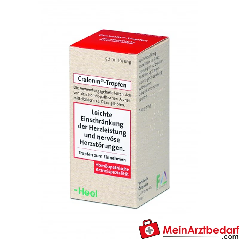 PEI01 Cralonin Tropfen 100 ml – Homöopathisches Arzneimittel bei nervösen Herzstörungen
