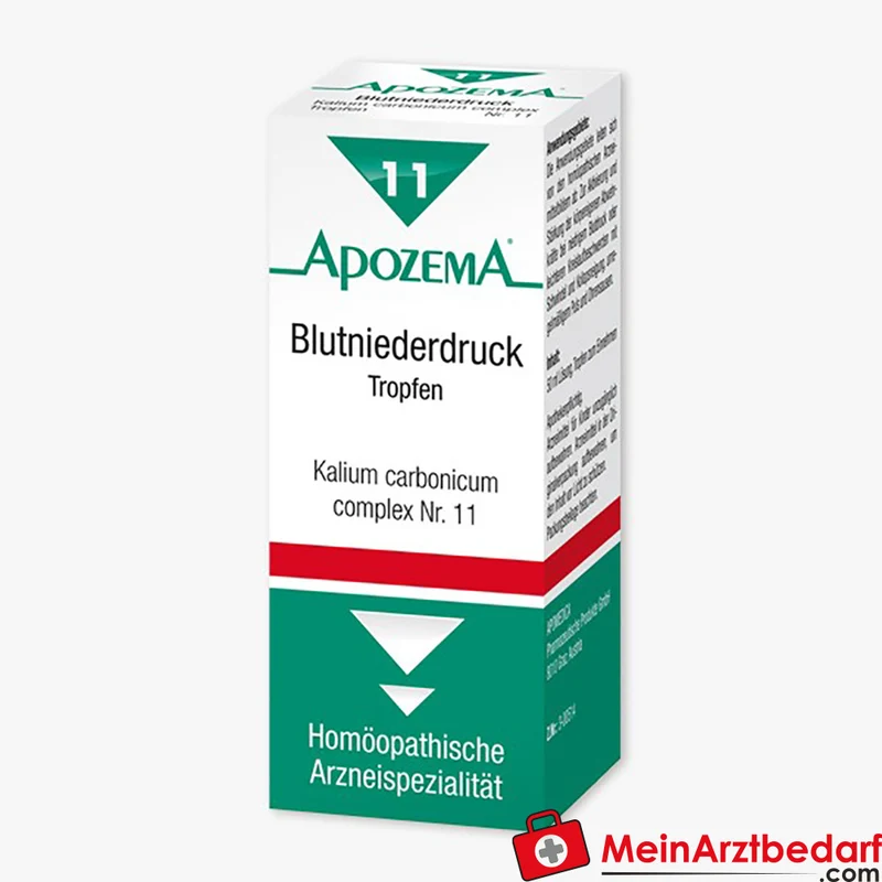 Apozema Blutniederdruck-Tropfen Nr. 11, homöopathisch 50 ml