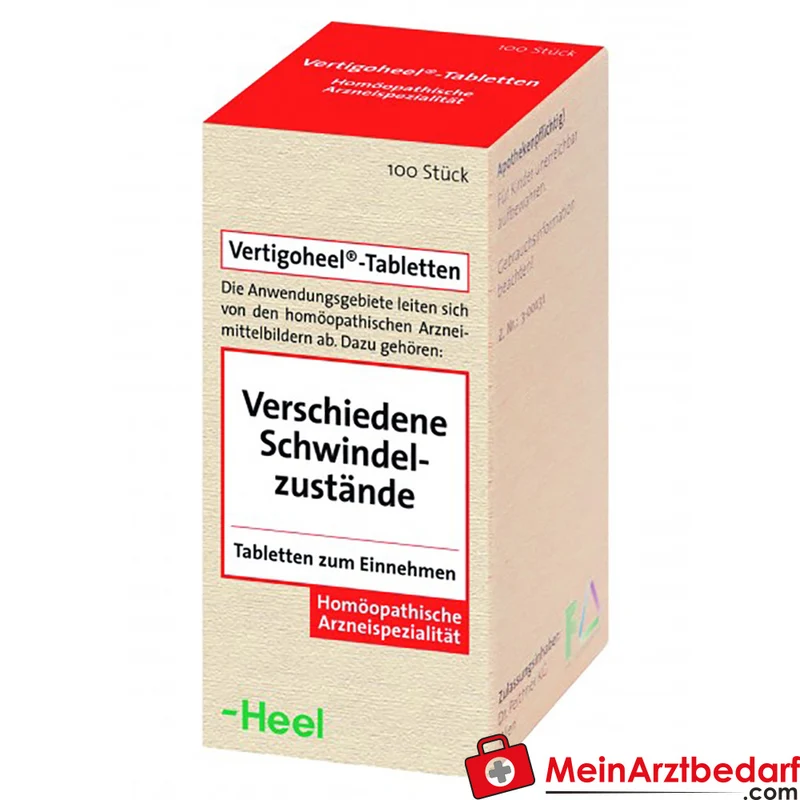 PEI01 Vertigoheel Tabletten 250 Stück homöopathisch bei Schwindel