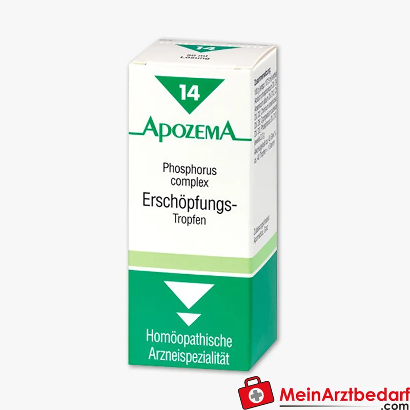 Apozema Erschöpfungs-Tropfen Nr.14 50 ml Homöopathisches Arzneimittel