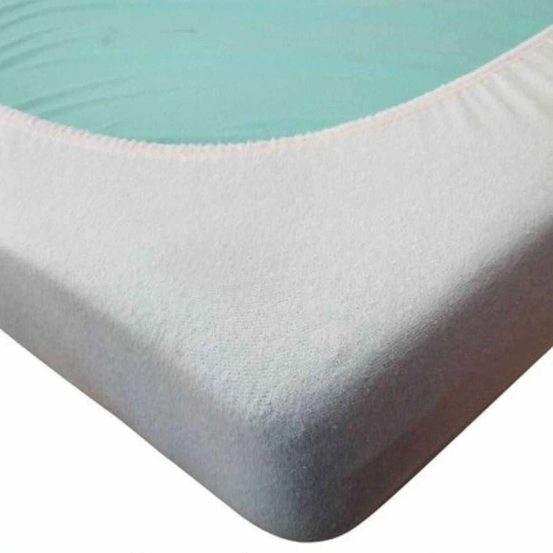 Medi-Inn Spannbettbezug Frottee/PU, mit Rundum-Gummibezug - 100x200x24 cm