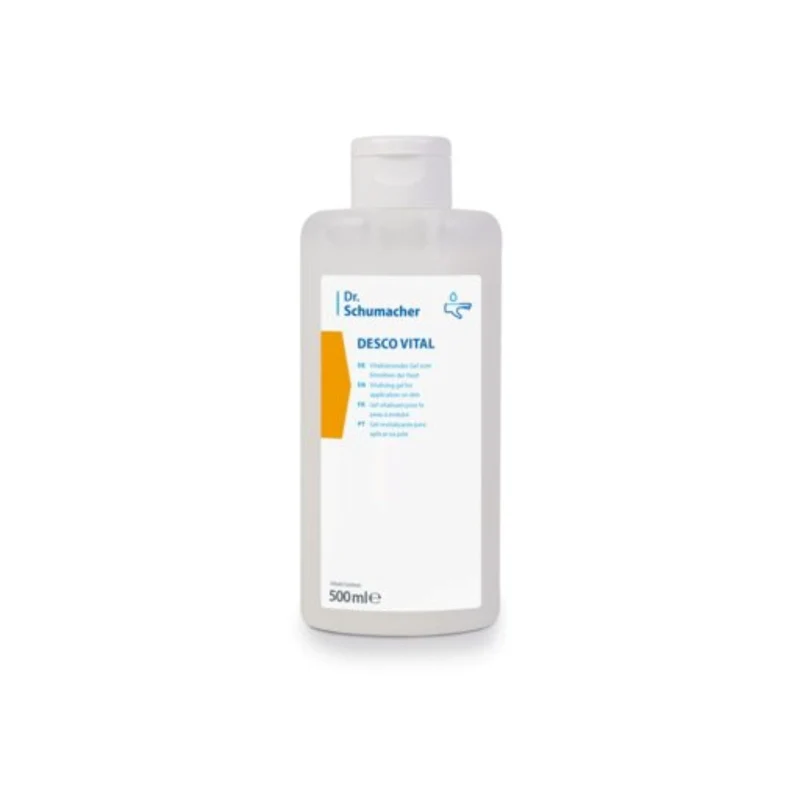 Desco Vital, Vitalisierendes Gel zum Einreiben der Haut (kühlend) - 500 ml