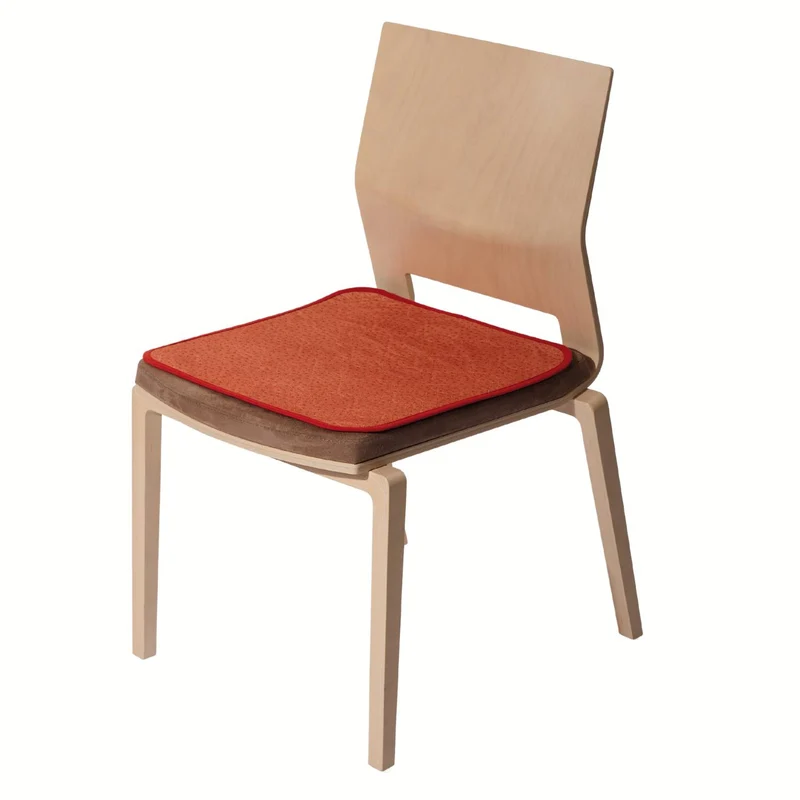 Suprima 3702 055, Inkontinenz-Sitzauflage für Stuhl (terrakotta) - 45x45 cm
