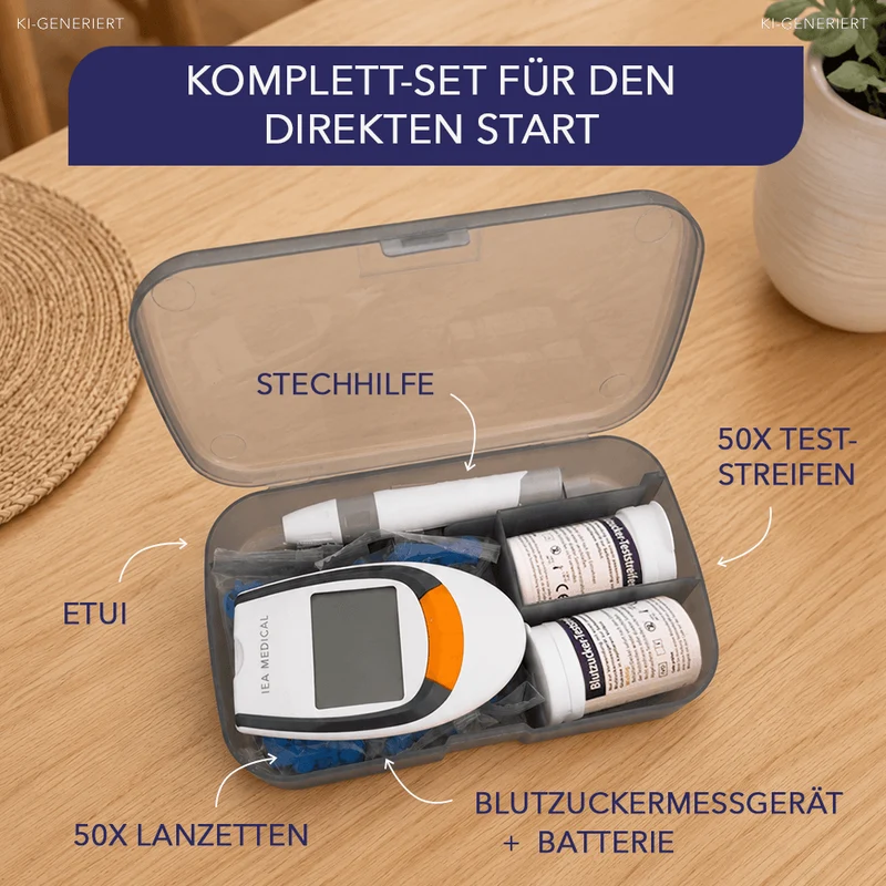 Blutzuckermessgerät Set
