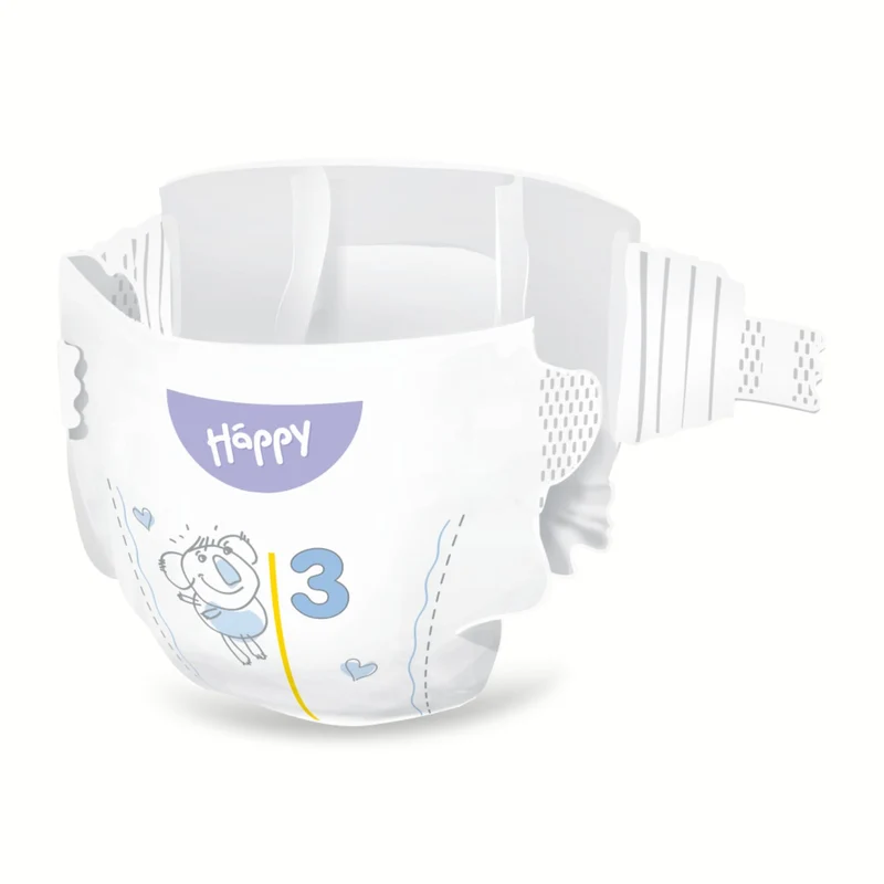 bella baby Happy Windeln "super weich" Gr. 3 (Midi) von 5 bis 9 kg - BIG PACK (70 Stück)