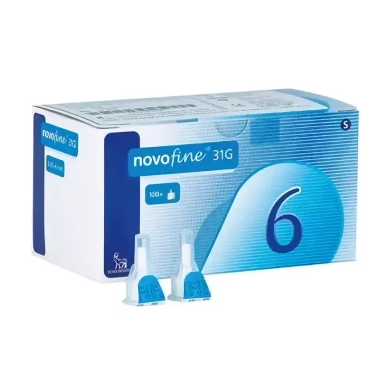 Novofine naald 6 mm 31G - 100 stuks