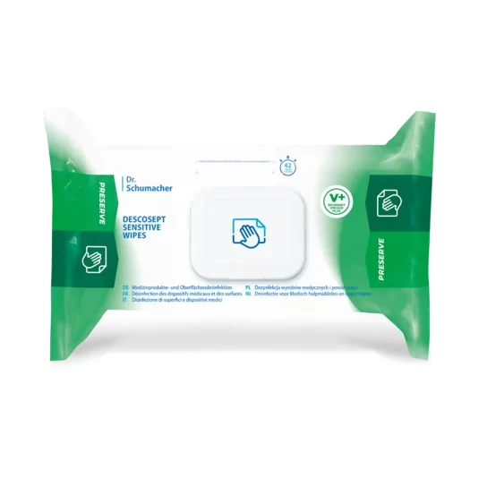 Dr. Schumacher DESCOSEPT SENSITIVE WIPES Desinfektionstücher