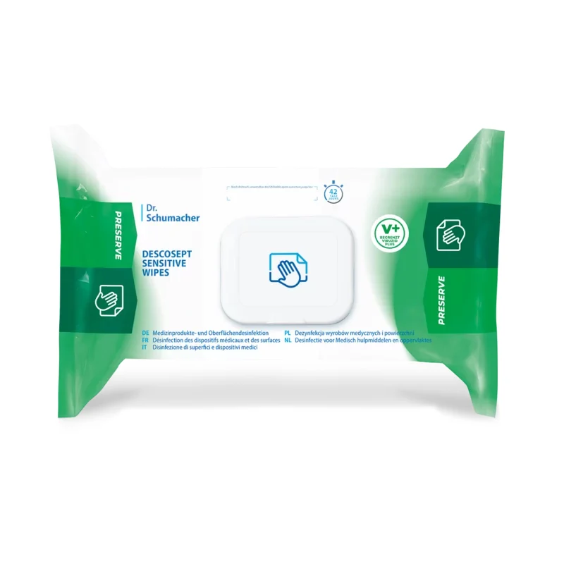 Dr. Schumacher DESCOSEPT SENSITIVE WIPES Desinfektionstücher