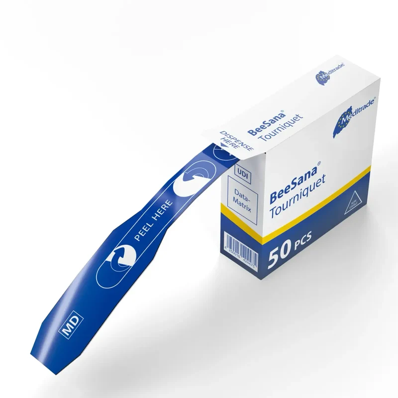 BeeSana® Tourniquet Disposable 50 stuks – stuwband voor bloedafname