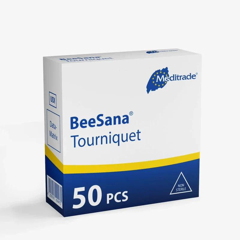 BeeSana® Tourniquet Disposable 50 stuks – stuwband voor bloedafname