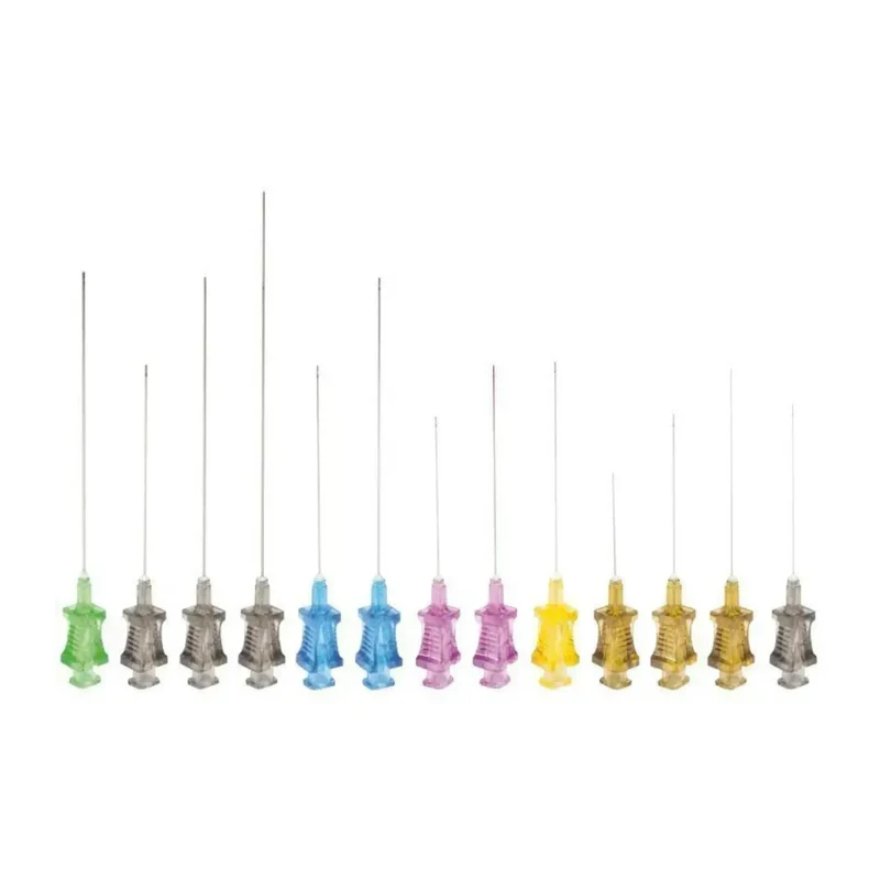 Dispoderm Fill-One Filler Canules Micro | Microcanules voor Fillers | 27G 0,40 x 40 mm grijs