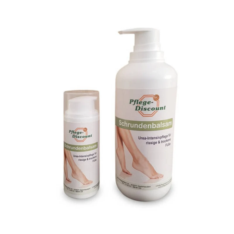 Pflege-Discount Schrunden-Balsam, UREA Intensiv-Pflege für raue und trockene Füße - 100 ml