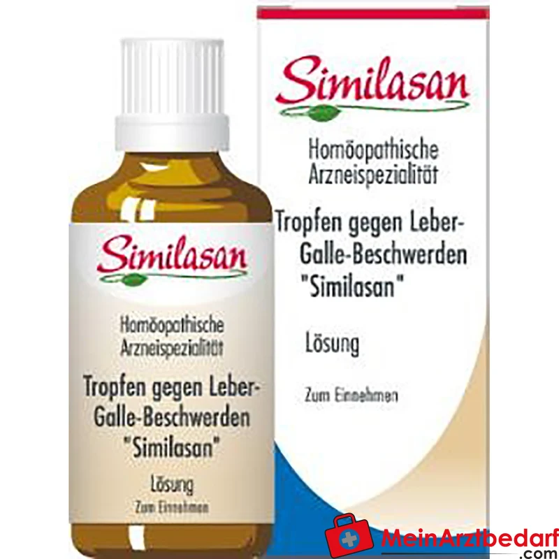Similasan Leber- und Galle-Tropfen 50 ml homöopathisches Komplexmittel