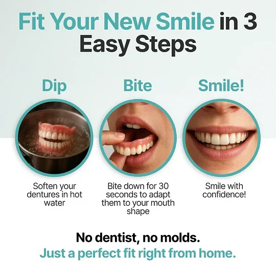 DentalKit - Natürliche Erscheinung und Gefühl ohne Zahnarzt!