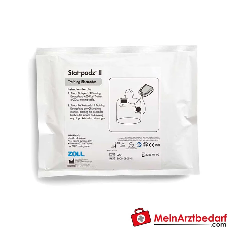 ZOLL Stat-padz II Trainingselektrode, 6 Paar