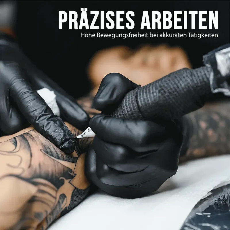 Nitrilhandschuhe 100er Box - schwarz